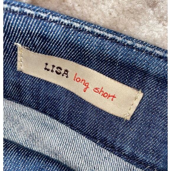 William Rast Lisa Long Short Women's Capri - chino- Knee length shorts 25" - Picture 7 of 9